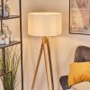 Flemming Lampadaire Écru, Noir, 1 lumière