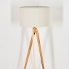 Flemming Lampadaire Écru, Noir, 1 lumière