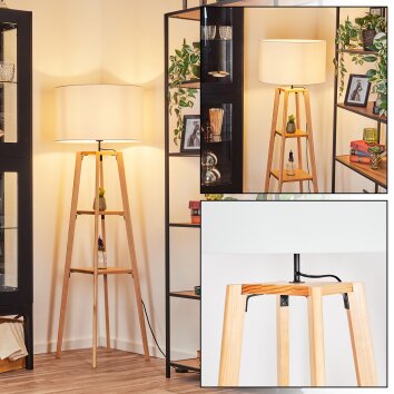 Flemming Lampadaire Écru, 1 lumière