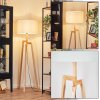 Flemming Lampadaire Écru, Noir, 1 lumière