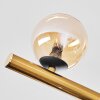 Chehalis Plafonnier, Boule lumineuse Or, Noir, 10 lumières
