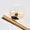 Chehalis Plafonnier, Boule lumineuse Or, Noir, 10 lumières