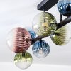 Chehalis Plafonnier, Boule lumineuse Bleu, Vert, Clair, Cuivré, 10 lumières