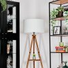 Flemming Lampadaire Brun, Écru, Noir, 1 lumière