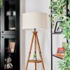 Flemming Lampadaire Brun, Écru, Noir, 1 lumière