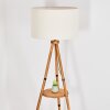 Flemming Lampadaire Brun, Écru, Noir, 1 lumière