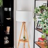 Flemming Lampadaire Écru, Noir, 1 lumière