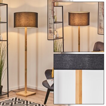 Flemming Lampadaire Écru, 1 lumière
