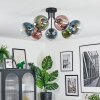 Gastor Plafonnier, Boule lumineuse 82 cm Bleu, Vert, Clair, Cuivré, 7 lumières