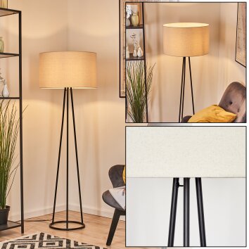 Flemming Lampadaire Noir, 1 lumière