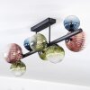 Chehalis Plafonnier, Boule lumineuse Bleu, Vert, Clair, Cuivré, 8 lumières
