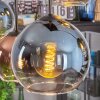 Koyoto Suspension, Boule lumineuse, Suspension Bleu, Or, Vert, Clair, Cuivré, 6 lumières