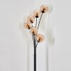 Koyoto Lampadaire 40 cm Ambre, 6 lumières