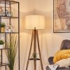Flemming Lampadaire Écru, Noir, 1 lumière