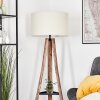 Flemming Lampadaire Écru, Noir, 1 lumière