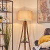 Flemming Lampadaire Écru, Noir, 1 lumière