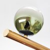 Chehalis Plafonnier, Boule lumineuse Or, Noir, 10 lumières