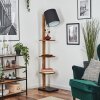 Venor Lampadaire Brun foncé, Écru, Noir, 1 lumière