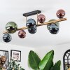 Chehalis Plafonnier, Boule lumineuse Or, Noir, 10 lumières