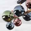 Chehalis Plafonnier, Boule lumineuse Or, Noir, 10 lumières