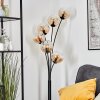 Koyoto Lampadaire 40 cm Ambre, Clair, 6 lumières
