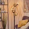 Koyoto Lampadaire 40 cm Ambre, Clair, Fumé, 6 lumières