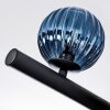 Chehalis Plafonnier, Boule lumineuse Bleu, Vert, Cuivré, 8 lumières