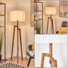 Flemming Lampadaire Écru, Noir, 1 lumière Flemming Lampadaire Écru, Noir, 1 lumière