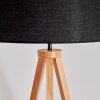 Flemming Lampadaire Écru, Noir, 1 lumière