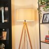 Flemming Lampadaire Écru, Noir, 1 lumière