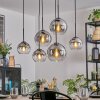 Koyoto Suspension, Boule lumineuse, Suspension Clair, Fumé, 6 lumières