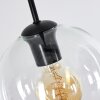 Koyoto Suspension, Boule lumineuse, Suspension Ambre, Clair, Fumé, 6 lumières