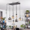 Koyoto Suspension, Boule lumineuse, Suspension Ambre, Clair, Fumé, 6 lumières