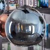 Koyoto Suspension, Boule lumineuse, Suspension Bleu, Vert, Cuivré, 6 lumières