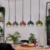 Koyoto Suspension, Boule lumineuse, Suspension Écru, Noir, 5 lumières