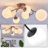 Chehalis Plafonnier, Boule lumineuse Blanc, 6 lumières