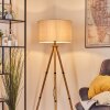 Flemming Lampadaire Écru, Noir, 1 lumière