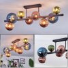 Chehalis Plafonnier, Boule lumineuse Bleu, Vert, Cuivré, 8 lumières