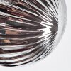 Chehalis Plafonnier, Boule lumineuse Fumé, 6 lumières