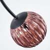 Chehalis Plafonnier, Boule lumineuse 56 cm Bleu, Vert, Cuivré, 6 lumières