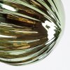 Chehalis Plafonnier, Boule lumineuse 56 cm Bleu, Vert, Cuivré, 6 lumières