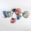 Chehalis Plafonnier, Boule lumineuse 64 cm Bleu, Vert, Clair, Cuivré, 6 lumières