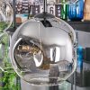 Koyoto Suspension, Boule lumineuse, Suspension Ambre, Clair, Fumé, 6 lumières