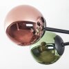 Chehalis Plafonnier, Boule lumineuse Bleu, Vert, Cuivré, 6 lumières