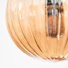 Chehalis Plafonnier, Boule lumineuse Ambre, 5 lumières