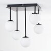 Chehalis Plafonnier, Boule lumineuse Blanc, 5 lumières