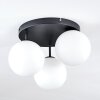 Chehalis Plafonnier, Boule lumineuse Blanc, 3 lumières