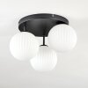 Chehalis Plafonnier, Boule lumineuse Blanc, 3 lumières