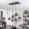 Koyoto Suspension, Boule lumineuse, Suspension Fumé, 6 lumières