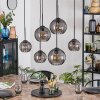 Koyoto Suspension, Boule lumineuse, Suspension Fumé, 6 lumières